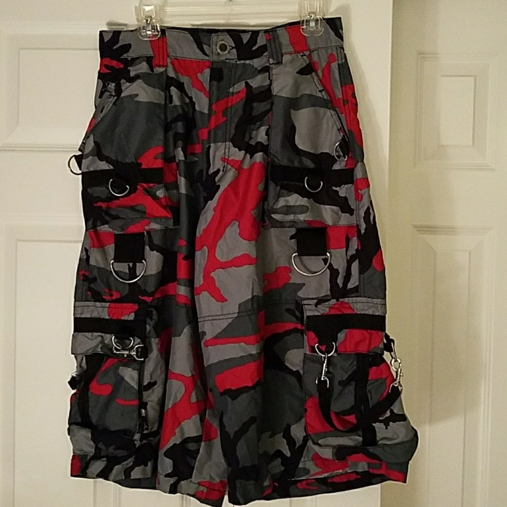 Mens cargo army shorts 34 waist